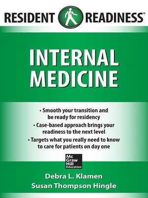 cover image of Resident Readiness Internal Medicine
